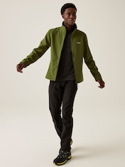 Regatta Green Mens Cera V Softshell Jacket - Image 3 of 7