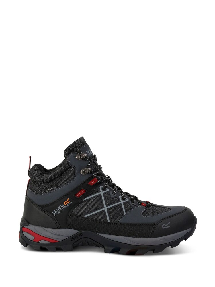 Regatta Grey Mens Samaris III Walking Boots - Image 1 of 9