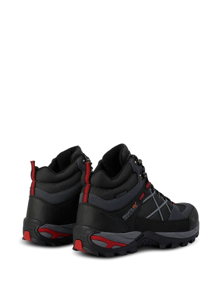 Regatta Grey Mens Samaris III Walking Boots - Image 2 of 9