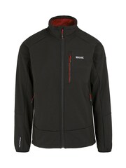 Regatta Black Mens Moutdale Softshell Jacket - Image 7 of 8
