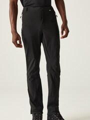 Regatta Black Mens Mountain III Walking Trousers - Image 1 of 7