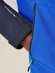 Regatta Blue Mens Hewitts X Hooded Softshell Jacket - Image 6 of 8