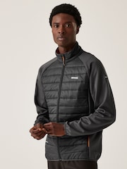 Regatta Grey Mens Clumber IV Hybrid Jacket - Image 1 of 8