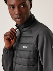 Regatta Grey Mens Clumber IV Hybrid Jacket - Image 4 of 8
