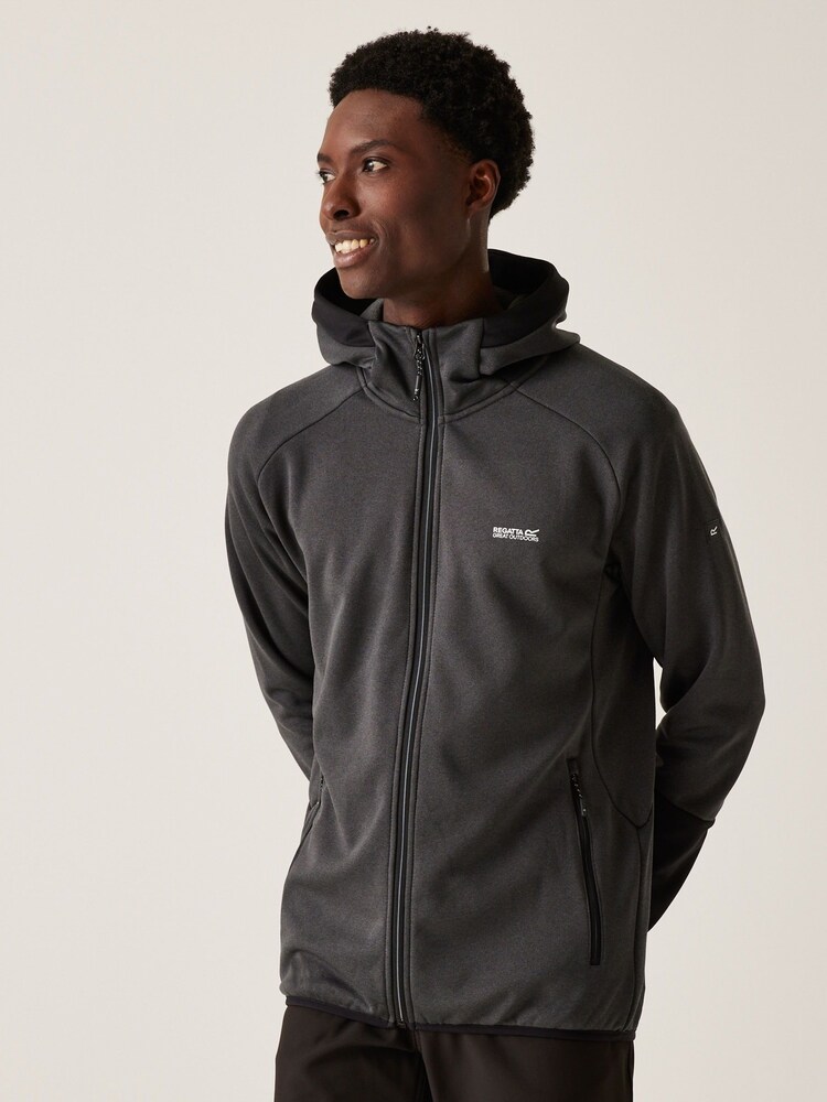 Regatta Grey Mens Sarwood Lightweight Stretch Jacket - Image 1 of 8