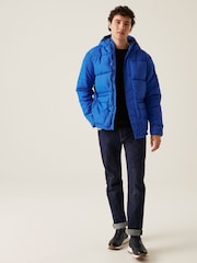 Regatta Blue Mens Falkner Baffled Jacket - Image 3 of 8