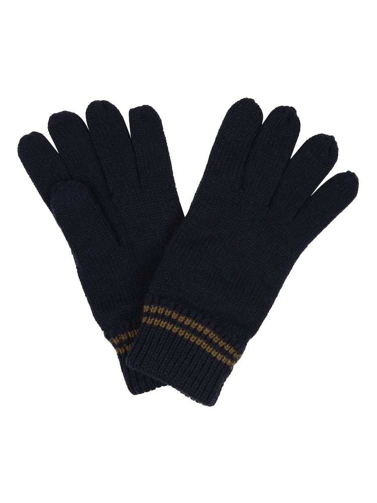 Azul - Regatta Mens Balton Knitted III Gloves - Imagen 1 de 1