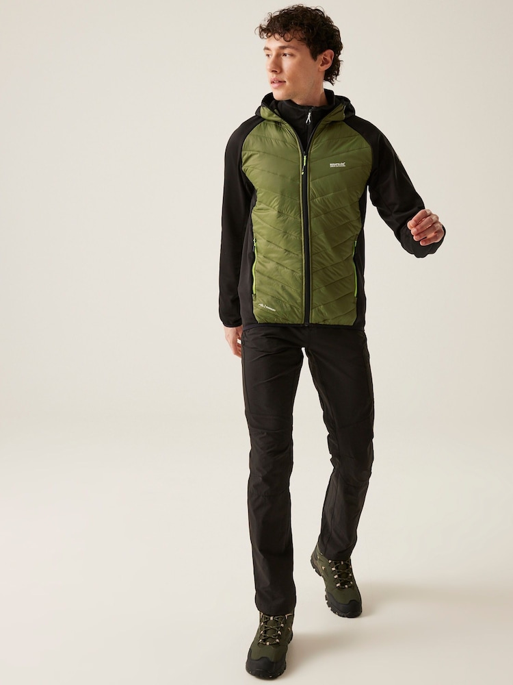Regatta Green Khaki Andreson VIII Hybrid Jacket - Image 1 of 7