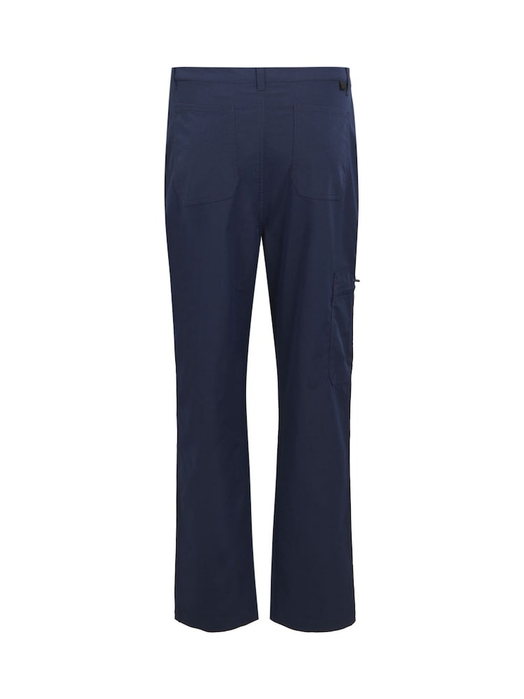 Regatta Blue Mens Dalry Multi Pocket Trousers - Image 5 of 6
