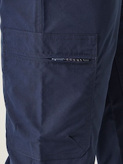 Regatta Blue Mens Dalry Multi Pocket Trousers - Image 6 of 6