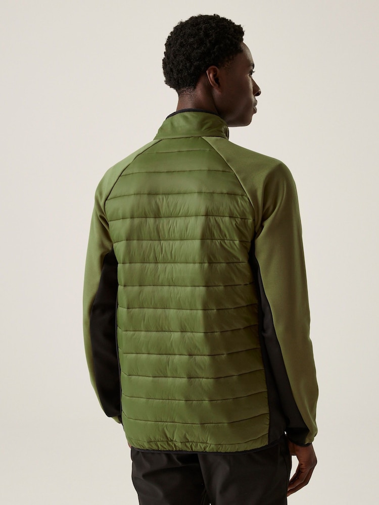 Regatta Green Mens Clumber IV Hybrid Jacket - Image 2 of 9 Regatta Green Mens Clumber IV Hybrid Jacket - Image 2 of 9