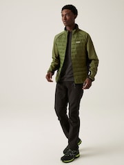 Regatta Green Mens Clumber IV Hybrid Jacket - Image 3 of 9