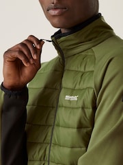 Regatta Green Mens Clumber IV Hybrid Jacket - Image 4 of 9