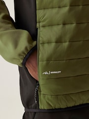 Regatta Green Mens Clumber IV Hybrid Jacket - Image 5 of 9