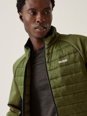 Regatta Green Mens Clumber IV Hybrid Jacket - Image 6 of 9