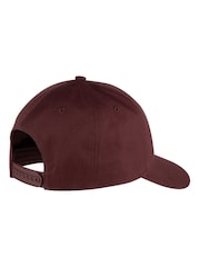 New Balance Red 100% Cotton 6 Panel Structured Snapback Hat - Image 2 of 3