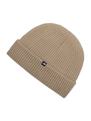 New Balance Cream Winter Watchman Block N Beanie - Image 2 of 3