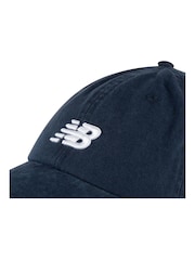 New Balance Blue 100% Cotton 6 Panel Classic Hat - Image 3 of 3