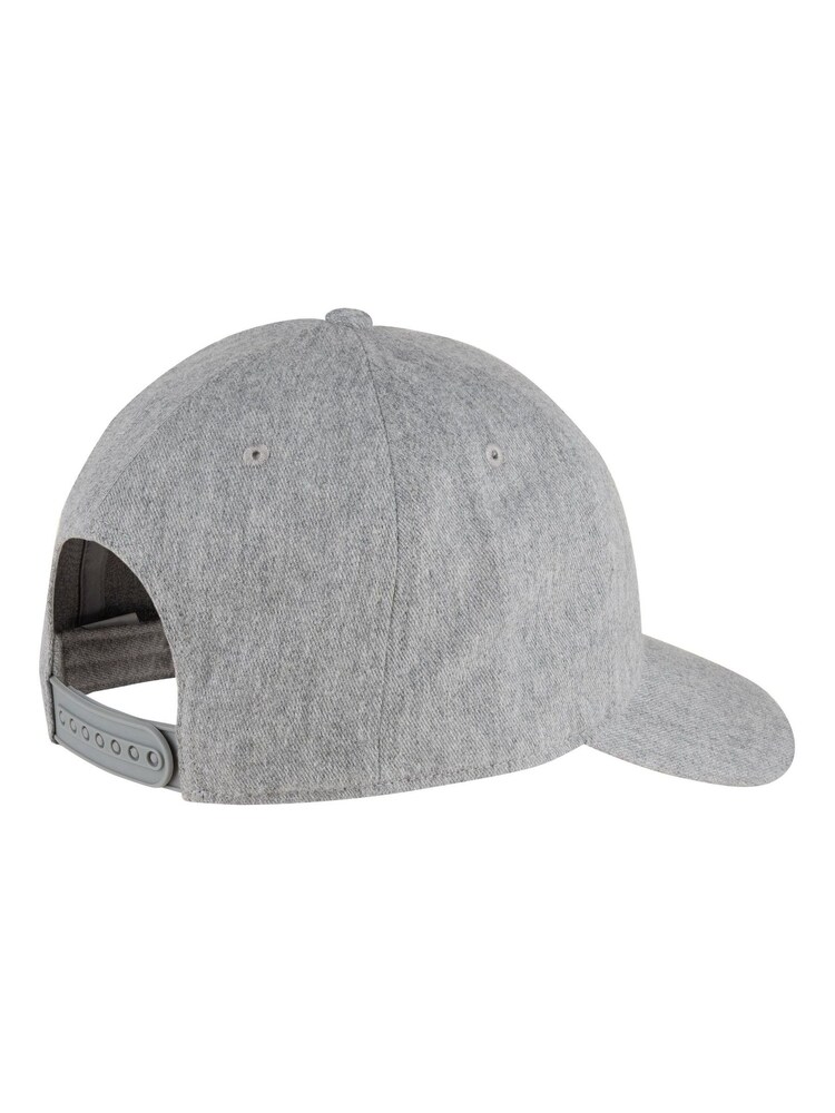 New Balance Grey 100% Cotton 6 Panel Structured Snapback Hat - Image 2 of 3