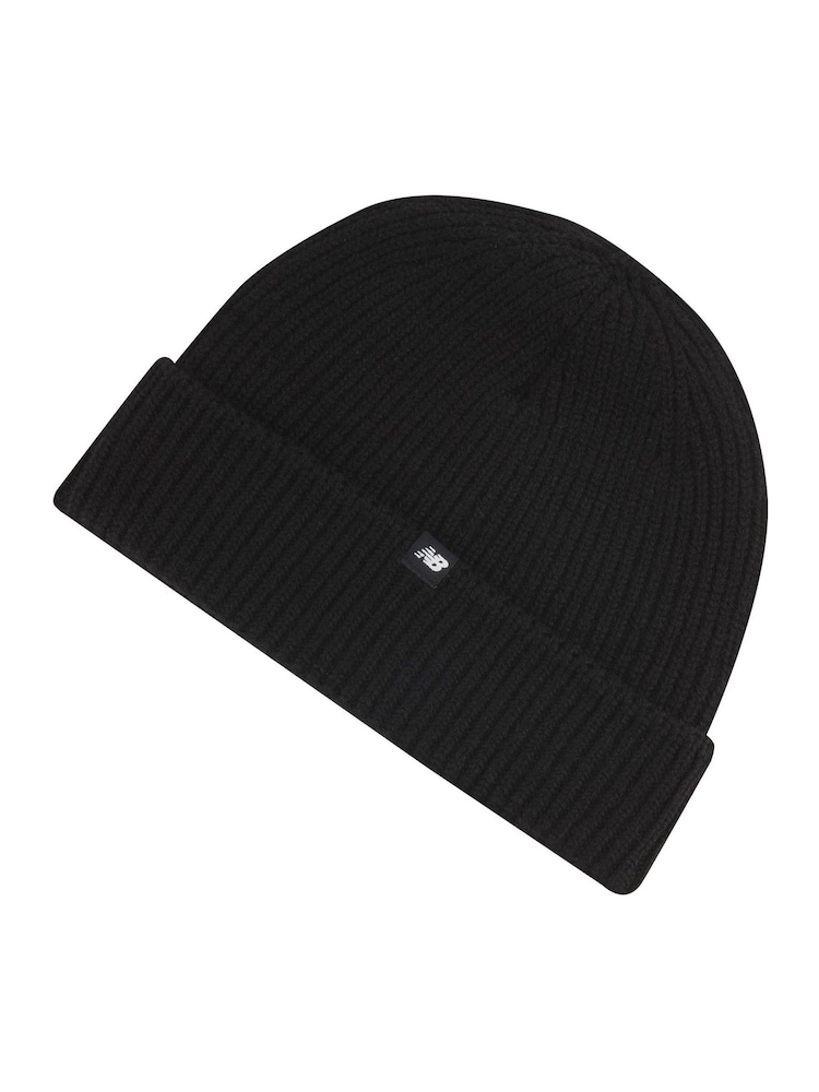 New Balance Black Winter Watchman Block N Beanie - Image 2 of 2