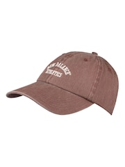 New Balance Brown 100% Cotton 6 Panel Seasonal Hat - Image 1 of 3