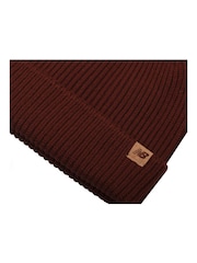 New Balance Brown Winter Watchman Beanie - Image 3 of 3