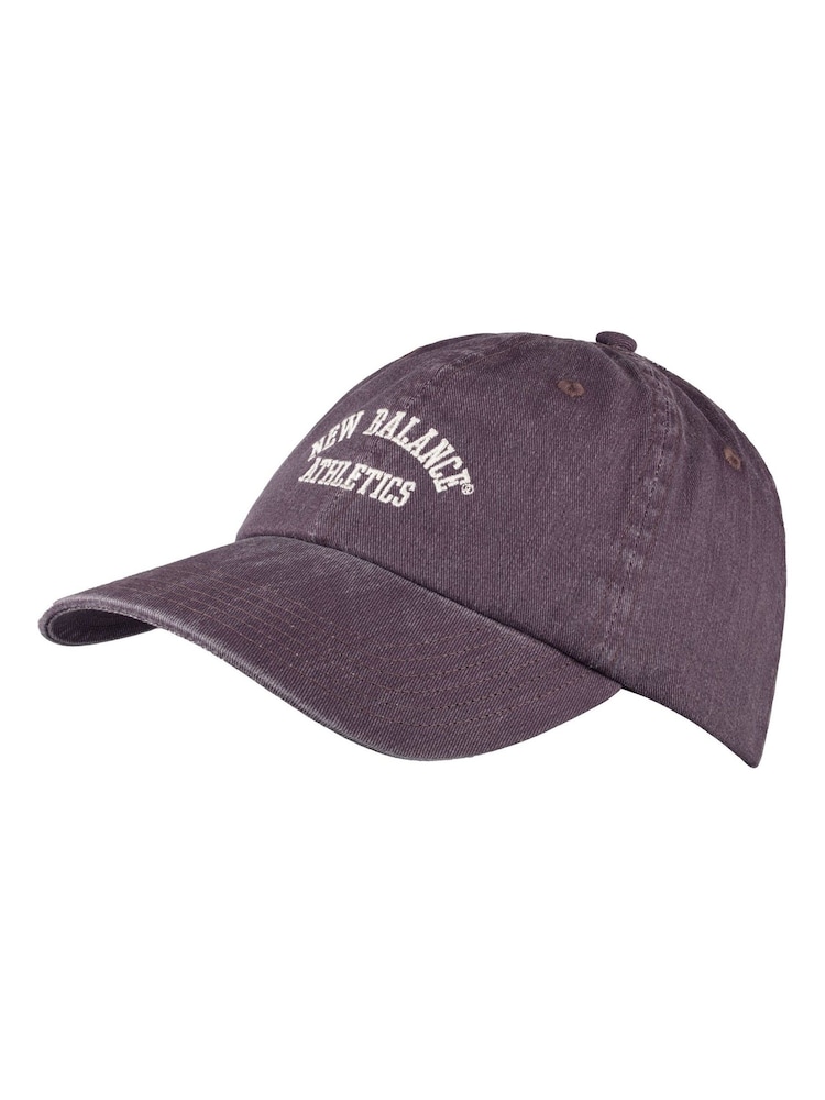 New Balance Purple 100% Cotton 6 Panel Seasonal Hat - Image 1 of 3