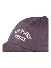 New Balance Purple 100% Cotton 6 Panel Seasonal Hat - Image 3 of 3