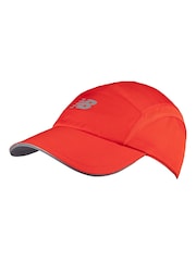 New Balance Orange 5 Panel Performance Hat - Image 1 of 3