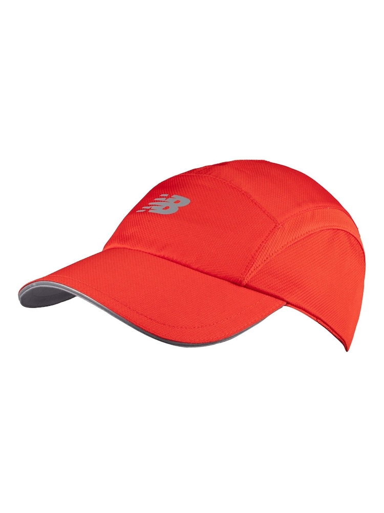 New Balance Orange 5 Panel Performance Hat - Image 1 of 3