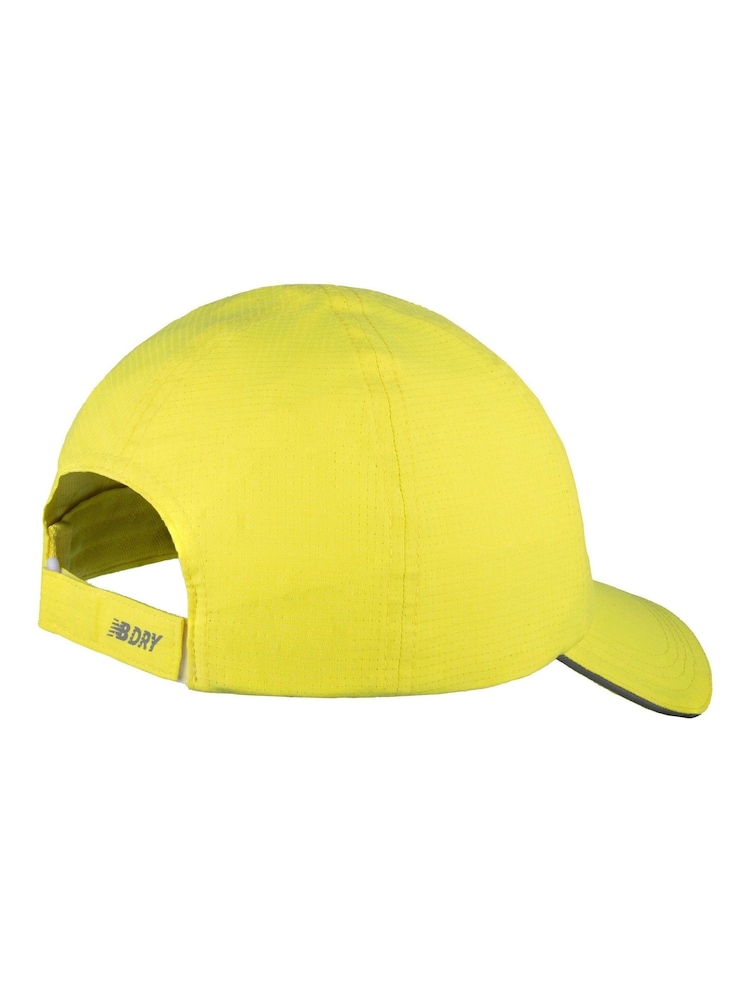 Gelb - New Balance Performance Cap im 6-Bahnen-Design - Bild 2 von 3