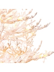 Premier Decorations Ltd Pencil Pine White Christmas 7ft Tree - Image 5 of 5