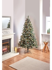 Premier Decorations Ltd Green New Jersey Spruce Christmas 6ft Tree - Image 1 of 8