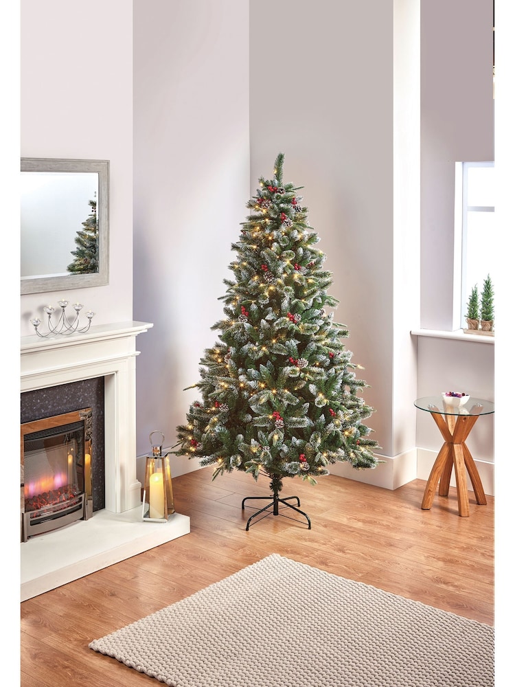 Premier Decorations Ltd Green New Jersey Spruce Christmas 6ft Tree - Image 1 of 8
