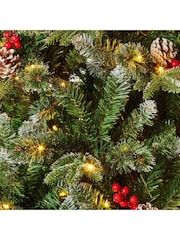 Premier Decorations Ltd Green New Jersey Spruce Christmas 6ft Tree - Image 6 of 8