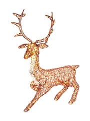Premier Decorations Ltd 1.4m Light Up Christmas Stag Decoration - Image 1 of 1