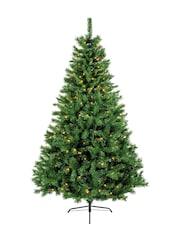 Premier Decorations Ltd 7ft Pre Lit Monlitt Fir Christmas Tree - Image 2 of 5