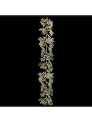 Premier Decorations Ltd 18m Pine Cones and Warm Evergreen Garland Lights - Image 2 of 2