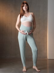 Seraphine Blue Maternity Pyjama Bottoms 2 Pack - Image 2 of 5