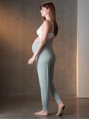 Seraphine Blue Maternity Pyjama Bottoms 2 Pack - Image 3 of 5
