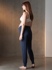 Seraphine Blue Maternity Pyjama Bottoms 2 Pack - Image 5 of 5