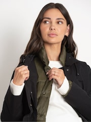 Seraphine Maternity 4 In 1 Black Puffer Jacket - Image 5 of 5