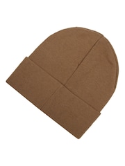 New Balance Brown Flying Knit Cuffed Beanie - Image 2 of 3