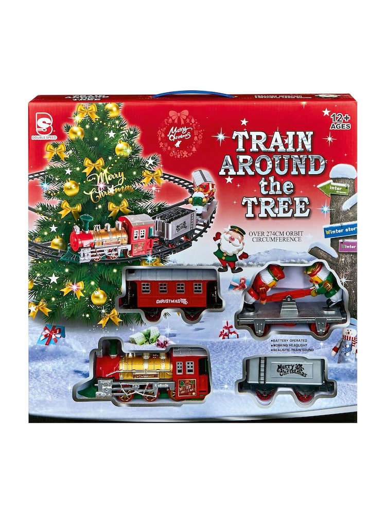 Premier Decorations Ltd 17pc Round The Christmas Tree Train Set - Image 3 of 3