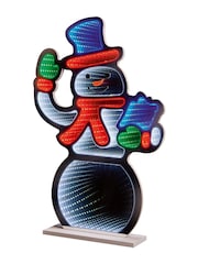 Premier Decorations Ltd Light Up Christmas Snowman Decoration - Image 1 of 1