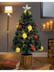 Premier Decorations Ltd 2.6ft Pre Lit Christmas Tree - Image 1 of 3