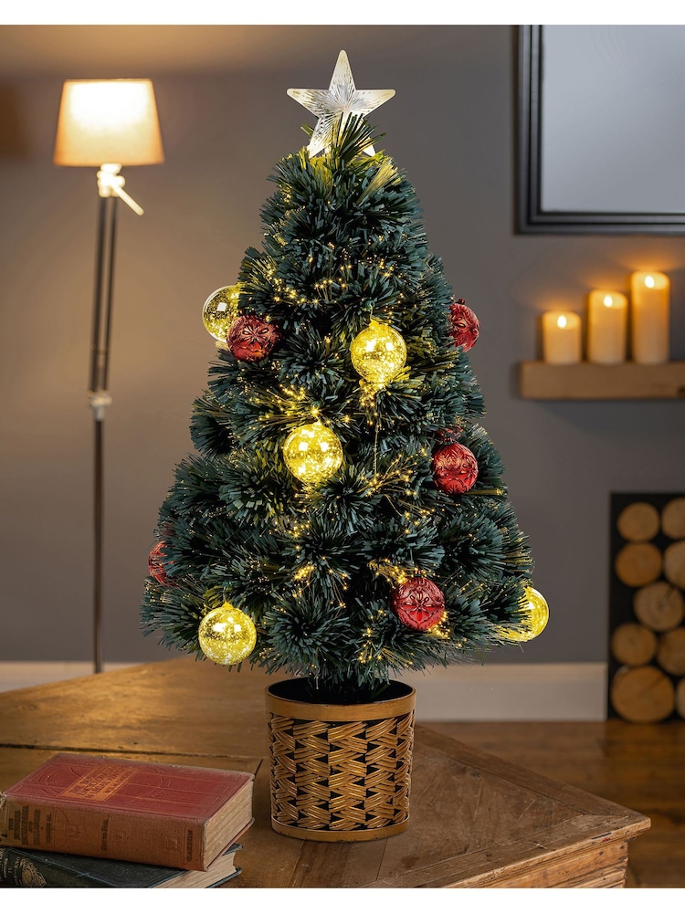 Premier Decorations Ltd 2.6ft Pre Lit Christmas Tree - Image 1 of 3