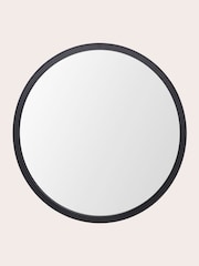 Laura Ashley Black Harrington Polished Nickel Mirror - Image 3 of 4