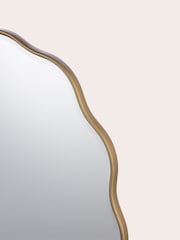 Laura Ashley Gold Medora Oval Mirror - Image 4 of 5