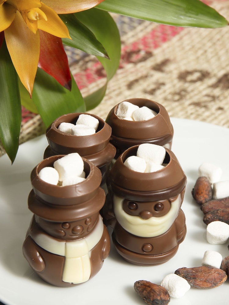 Gnaw Santa & Snowman Chocolate Bombes Duo Pack - Image 2 of 3